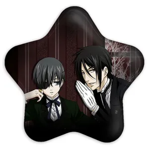 پیکسل ستاره ای سباستین و شیل انیمه خادم سیاه Black Butler