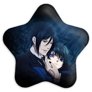 پیکسل ستاره ای شیل و سباستین انیمه خادم سیاه Black Butler