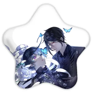 پیکسل ستاره ای سباستین و شیل انیمه خادم سیاه Black Butler