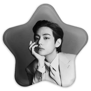 پیکسل ستاره ای تهیونگ وی Taehyung گروه بی تی اس BTS