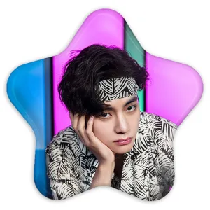 پیکسل ستاره ای تهیونگ وی Taehyung گروه بی تی اس BTS