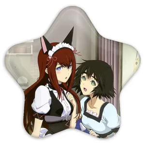 پیکسل ستاره ای مایوری شینا و کوریسو ماکیسه انیمه اشتاینز گیت