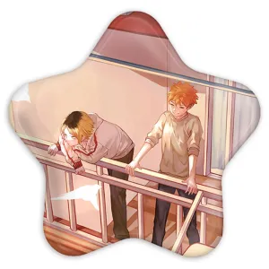 پیکسل ستاره ای شویو و کنما انیمه هایکیو Haikyu