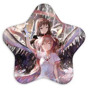 پیکسل ستاره ای مدوکاو همرا انیمه مادوکا مجیکا Madoka Magica