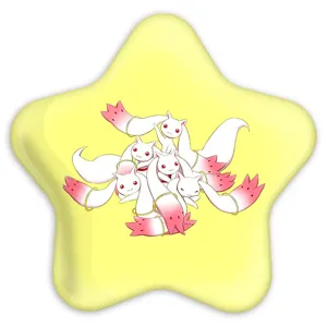 پیکسل ستاره ای کیوبی انیمه مادوکا مجیکا Madoka Magica
