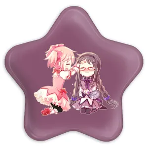 پیکسل ستاره ای همورا و مدوکا انیمه مادوکا مجیکا Madoka Magica