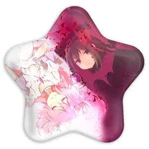 پیکسل ستاره ای همورا و مدوکا انیمه مادوکا مجیکا Madoka Magica