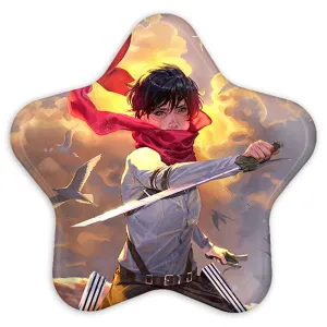 پیکسل ستاره ای میکاسا اکرمن انیمه اتک آن تایتان Attack on Titan