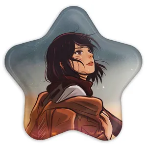 پیکسل ستاره ای میکاسا اکرمن انیمه اتک آن تایتان Attack on Titan