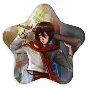 پیکسل ستاره ای میکاسا اکرمن انیمه اتک آن تایتان Attack on Titan