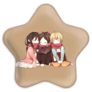 پیکسل ستاره ای میکاسا و ارن و ارمین انیمه اتک آن تایتان Attack on Titan