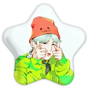 پیکسل ستاره ای شوگا Suga گروه بی تی اس BTS