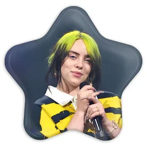 پیکسل ستاره ای بیلی آیلیش Billie Eilish
