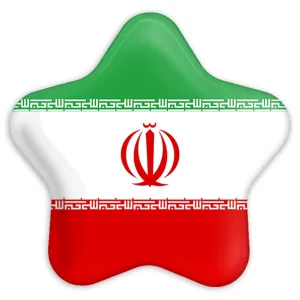 پیکسل ستاره ای پرچم ایران