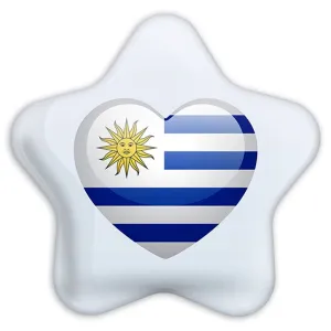 پیکسل ستاره ای پرچم اروگوئه