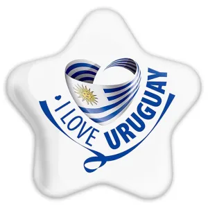 پیکسل ستاره ای پرچم اروگوئه