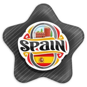 پیکسل ستاره ای پرچم اسپانیا