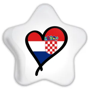 پیکسل ستاره ای پرچم کرواسی