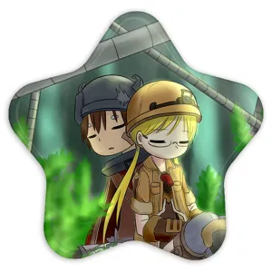 پیکسل ستاره ای ریکو و ریگ انیمه ساخته شده پرتگاه Made in Abyss