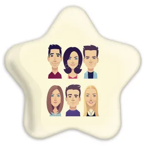 پیکسل ستاره ای سریال فرندز Friends