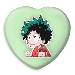 پیکسل قلبی ایزوکو میدوریا انیمه آکادمی قهرمان من My Hero Academia