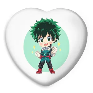 پیکسل قلبی ایزوکو میدوریا انیمه آکادمی قهرمان من My Hero Academia