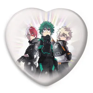 پیکسل قلبی انیمه آکادمی قهرمان من My Hero Academia