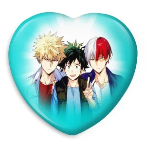 پیکسل قلبی انیمه آکادمی قهرمان من My Hero Academia