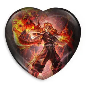 پیکسل قلبی کیوجورو رنگوکو انیمه شیطان کش