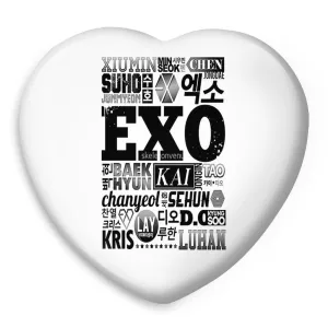 پیکسل قلبی گروه اکسو EXO
