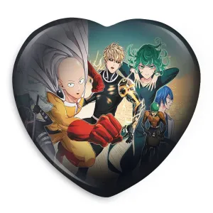پیکسل قلبی انیمه مرد تک مشتی One Punch Man