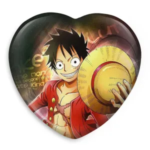 پیکسل قلبی لوفی انیمه وان پیس One Piece