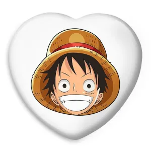 پیکسل قلبی لوفی انیمه وان پیس One Piece