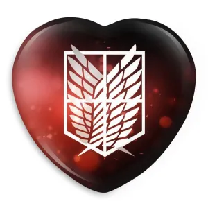 پیکسل قلبی بال آزادی انیمه اتک آن تایتان Attack on Titan
