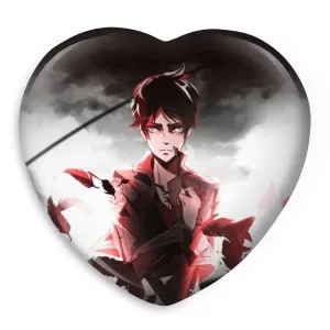 پیکسل قلبی ارن یگر انیمه اتک آن تایتان Attack on Titan