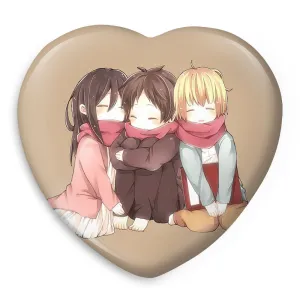 پیکسل قلبی ارن و میکاسا و آرمین انیمه اتک آن تایتان Attack on Titan