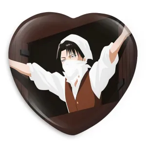 پیکسل قلبی لیوای آکرمن انیمه اتک آن تایتان Attack on Titan