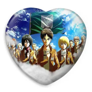 پیکسل قلبی جوخه اروین انیمه اتک آن تایتان Attack on Titan