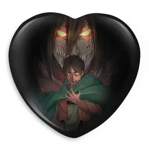 پیکسل قلبی ارن یگر و حالت تایتانی انیمه اتک آن تایتان Attack on Titan