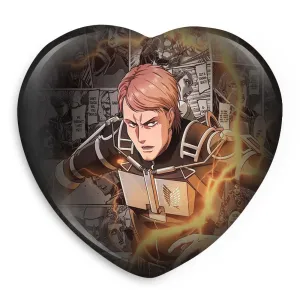 پیکسل قلبی جان کریستاین انیمه اتک آن تایتان Attack on Titan