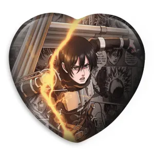 پیکسل قلبی میکاسا آکرمن انیمه اتک آن تایتان Attack on Titan