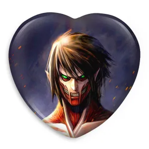 پیکسل قلبی ارن حالت تایتانی انیمه اتک آن تایتان Attack on Titan