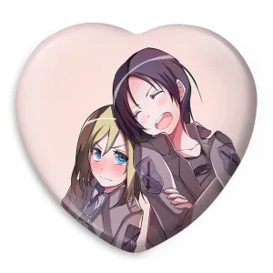 پیکسل قلبی هیستوریا و یمیر انیمه اتک آن تایتان Attack on Titan