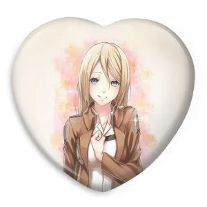 پیکسل قلبی هیستوریا ریس انیمه اتک آن تایتان Attack on Titan