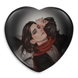 پیکسل قلبی میکاسا و ارن انیمه اتک آن تایتان Attack on Titan
