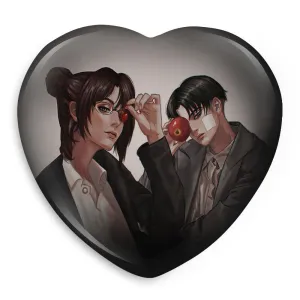 پیکسل قلبی لیوای و هانجی انیمه اتک آن تایتان Attack on Titan