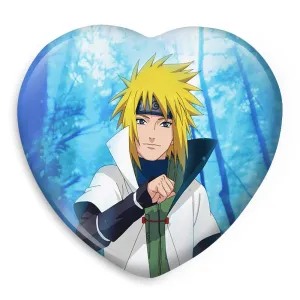 پیکسل قلبی میناتو اوزوماکی انیمه ناروتو Naruto
