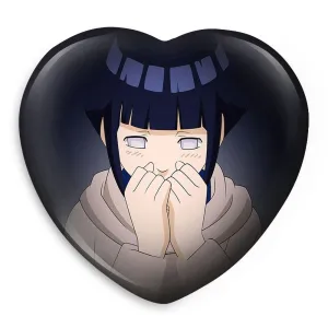 پیکسل قلبی هیناتا هیوگا انیمه ناروتو Naruto