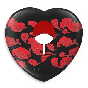 پیکسل قلبی علامت خاندان اوچیها انیمه ناروتو Naruto