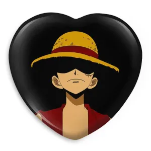پیکسل قلبی لوفی انیمه وان پیس One Piece